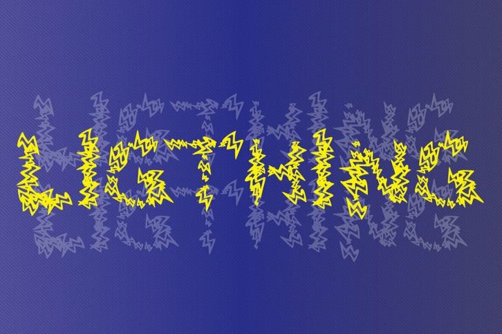 Lighting Font Font Download