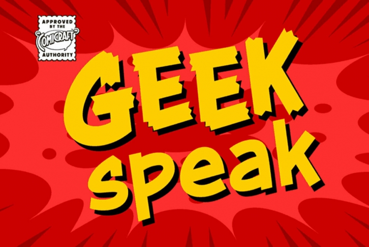 Geek Speak Font Font Download