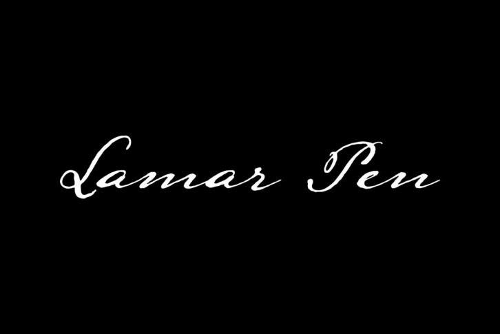 Lamar Pen Font Font Download