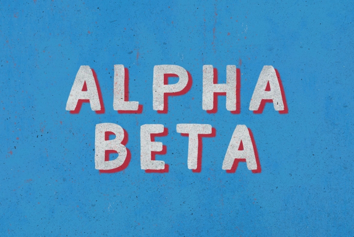 Alpha Beta Font Font Download
