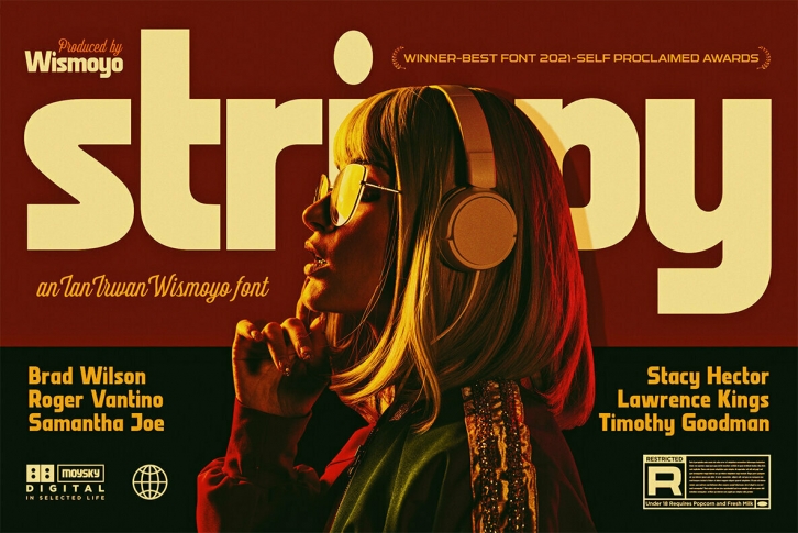 Strippy Font Font Download