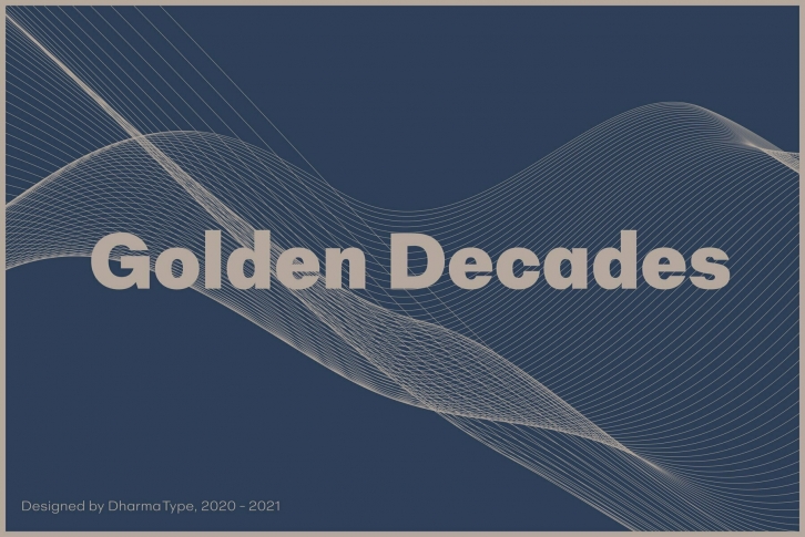 Golden Decades Font Font Download