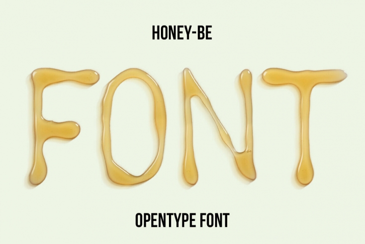 Honey-Be SVG Font Font Download