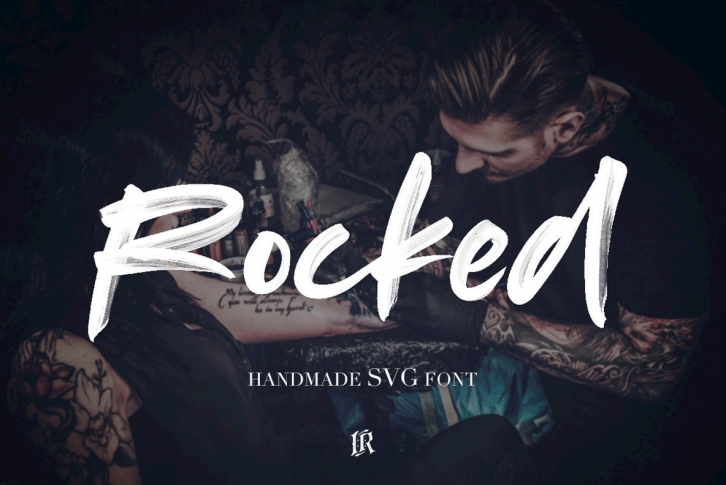 Rocked SVG Font Font Download