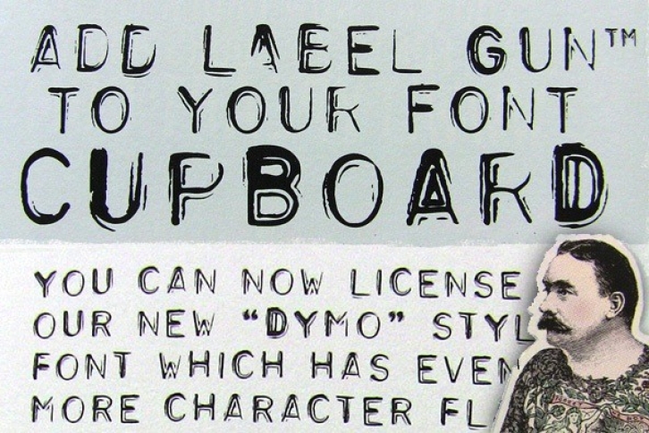 Label Gun Font Font Download