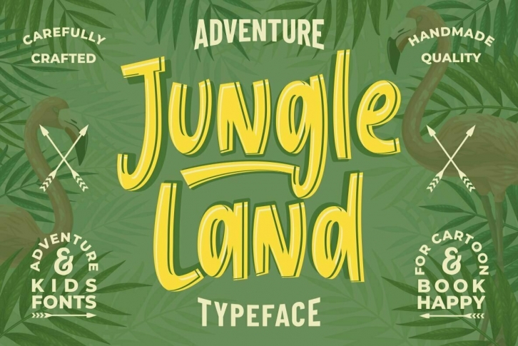 Jungle Land Font Font Download