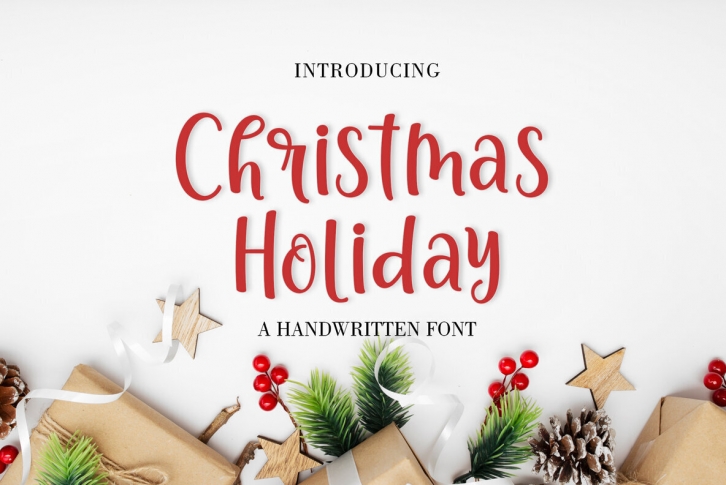 Christmas Holiday Font Font Download