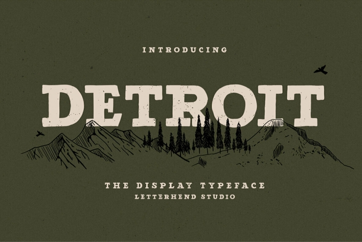 Detroit Font Font Download
