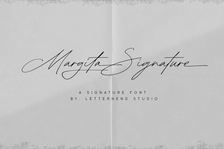 Margita Signature Font Font Download