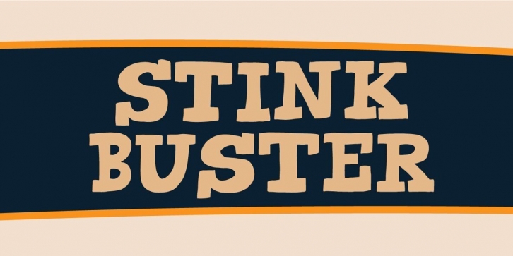 Stink Buster Font Font Download