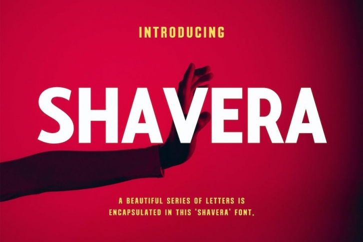 Shavera Neat and Beautiful Letters Font Download
