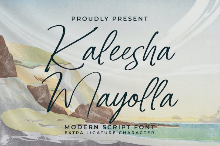 Kaleesha Mayolla Font Download