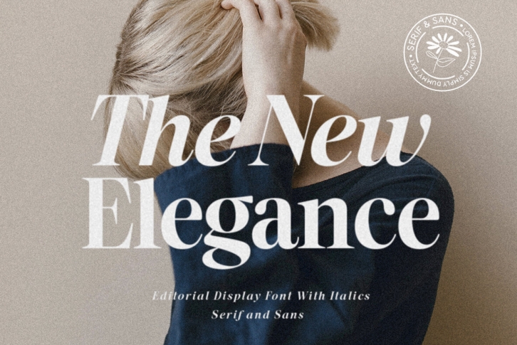 The New Elegance Family Font Font Download