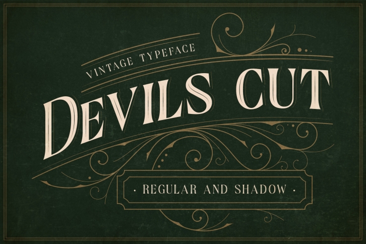 Devils Cut Font Font Download