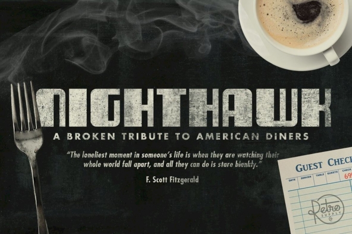 Nighthawk Font Font Download