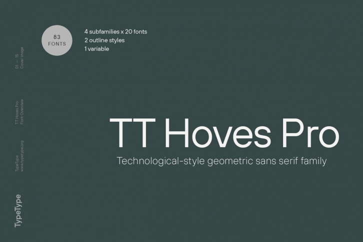 TT Hoves Pro Font Font Download