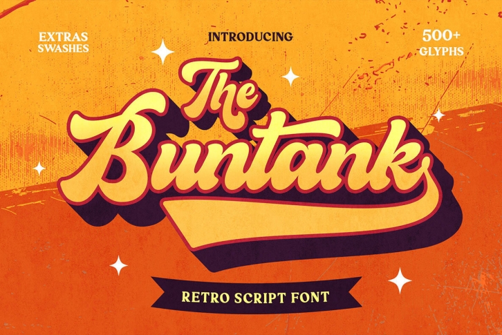 The Buntank Font Font Download