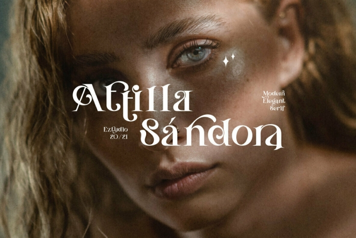 Attilla Sandora Font Font Download