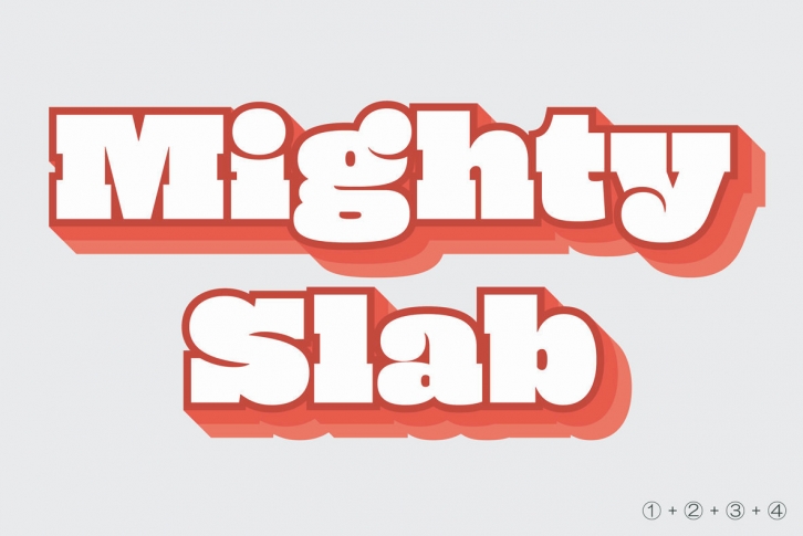 Mighty Slab Font Font Download
