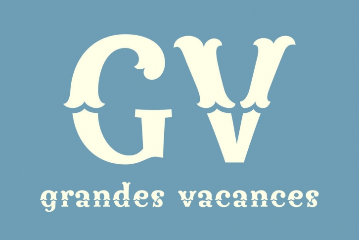 Grandes Vacances Font Font Download