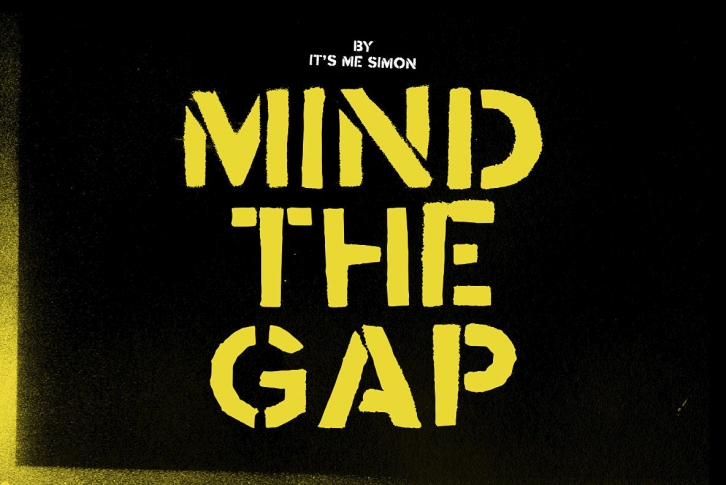 Mind The Gap Font Font Download