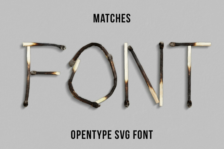 Matches SVG Font Font Download