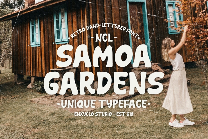 Ncl Samoa Gardens Font Font Download