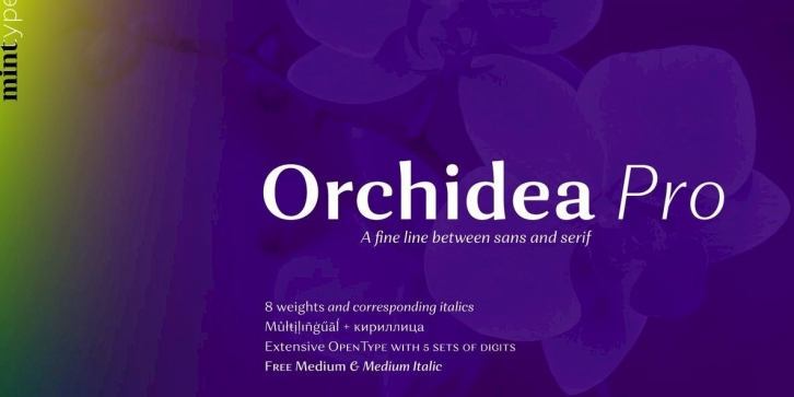 Orchidea Pro Font Font Download