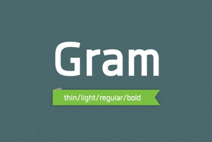 Gram Font Font Download