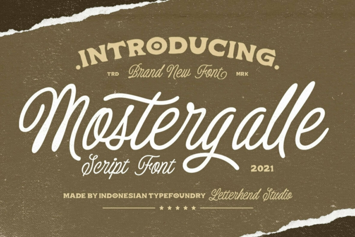 Mostergalle Font Font Download