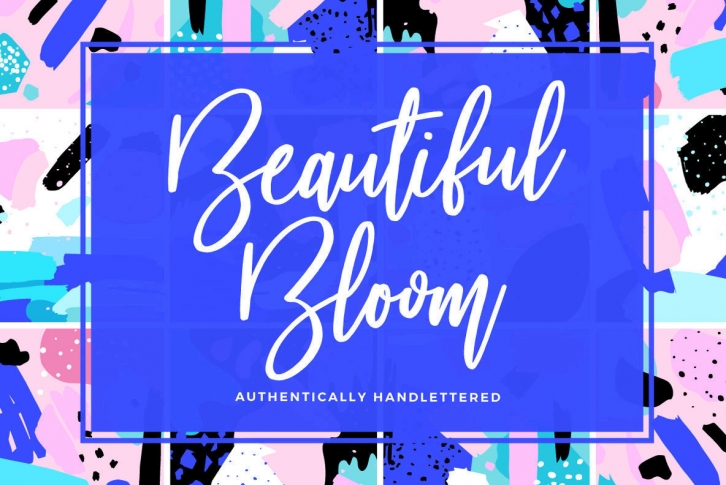Beautiful Bloom Font Font Download