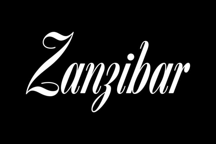 Filmotype Zanzibar Font Font Download