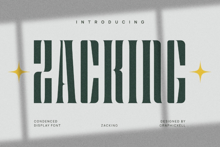 Zacking Font Font Download