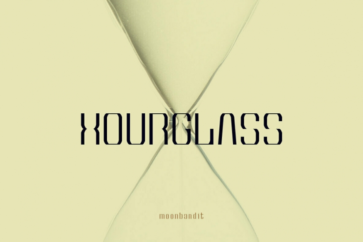 Hourglass Font Font Download