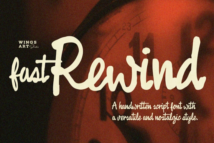 Fast Rewind Font Font Download