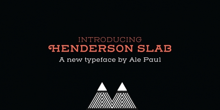 Henderson Slab Font Font Download