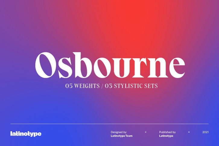 Osbourne Font Font Download