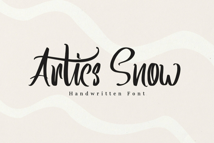 Artics Snow Font Font Download