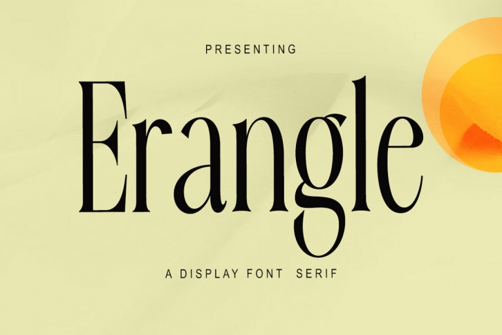 Erangle Font Font Download