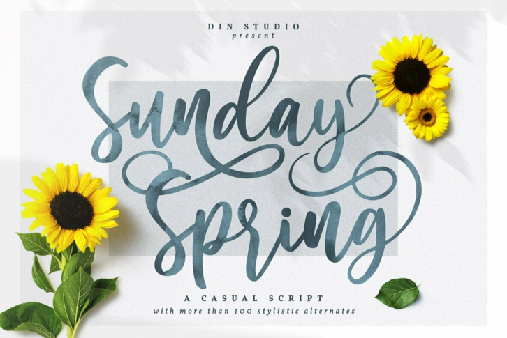 Sunday Spring Font Font Download