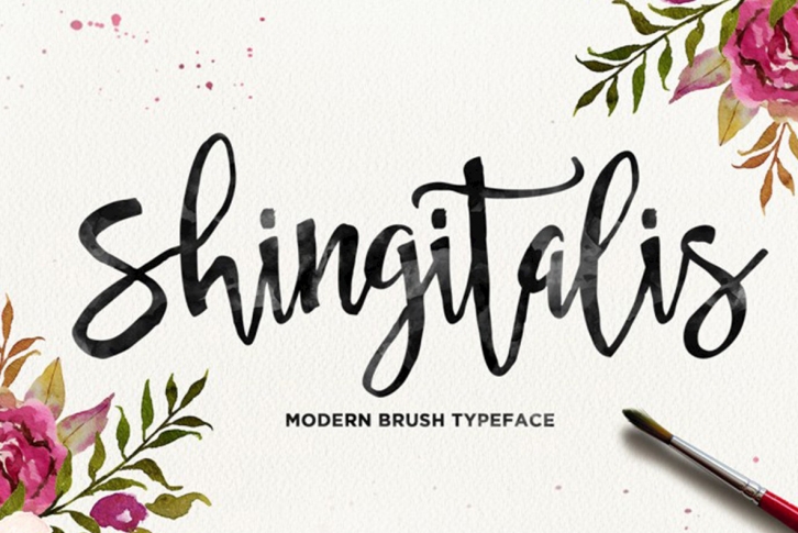 Shingitalis Font Font Download