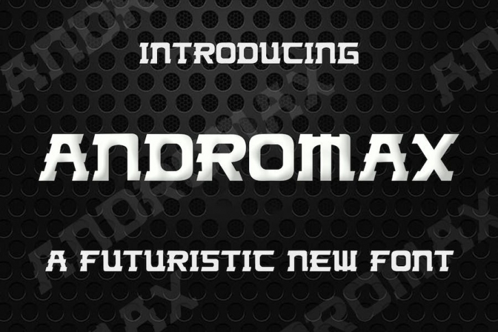 Andromax - Futuristic Font Font Download