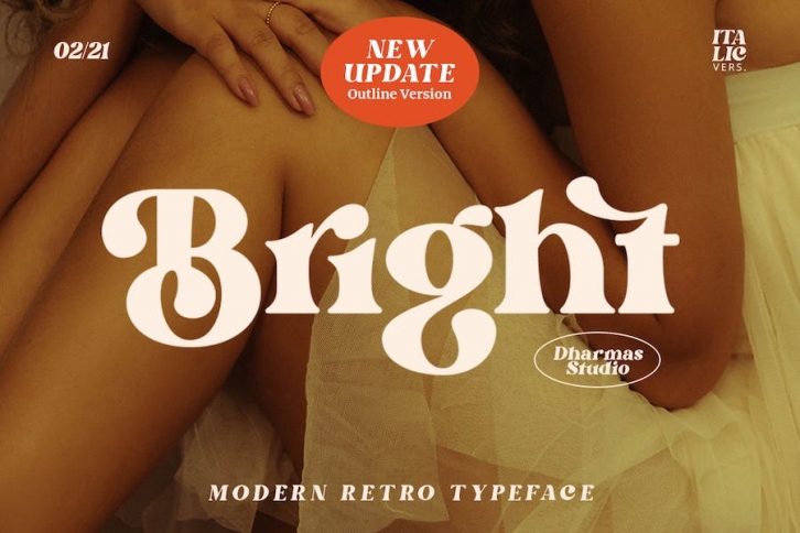 Bright - Modern Luxury Logo Font Download