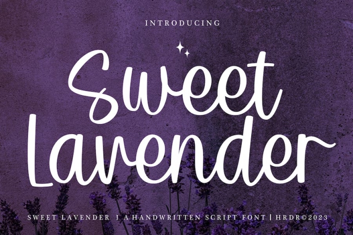 Sweet Lavender Font Download