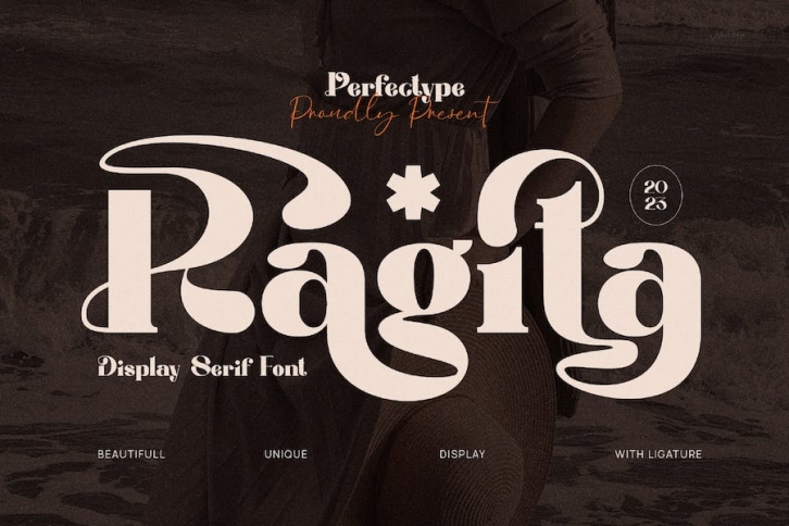 Ragita Elegant Ligature Serif Font Typeface Font Download