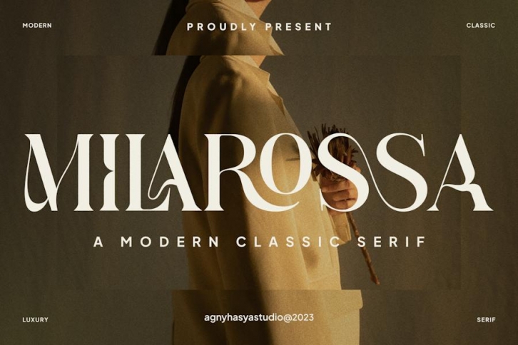 Milarossa - A Modern Classic Serif Font Download