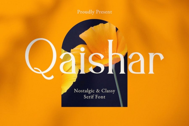 Qaishar - Classy Serif Font Font Download