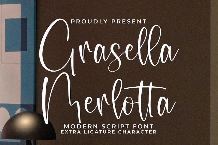Grasella Merlotta Font Download