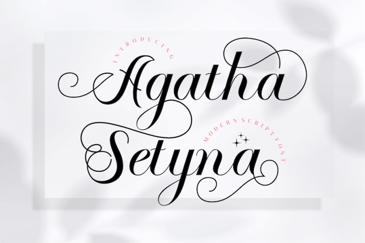 Agatha Setyna Font Download