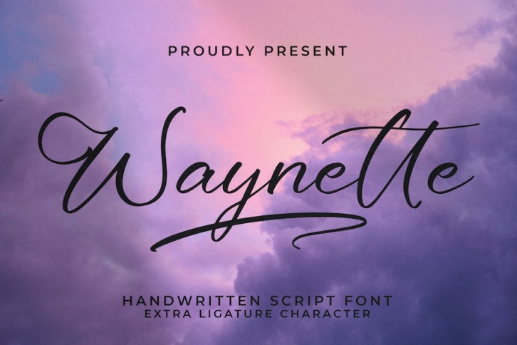 Waynette Font Download